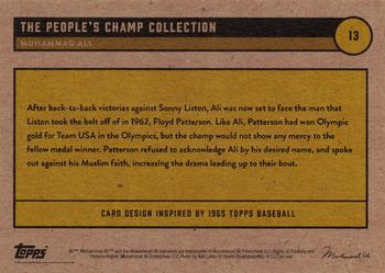 2021 Topps Muhammad Ali The People's Champ - Red #13 Muhammad Ali Back