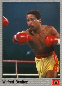1991 All World #5 Wilfred Benitez Front