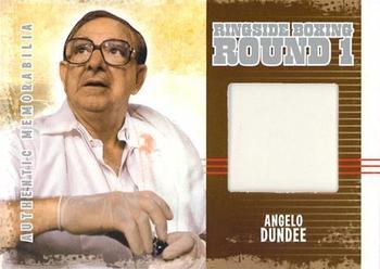 2010 Ringside Boxing Round One - Authentic Memorabilia Silver #AM-02 Angelo Dundee Front