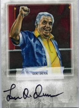 2010 Ringside Boxing Round One - Autographs Silver #ALD1 Lou Duva Front
