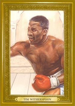 2010 Ringside Boxing Round One - Turkey Red Gold #83 Tim Witherspoon Front