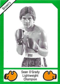 1988 Brown's #169 Sean O'Grady Front