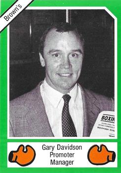 1988 Brown's #180 Gary Davidson Front