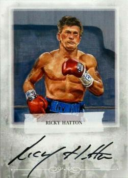 2011 Ringside Boxing Round Two - Autographs Silver #A-RH2 Ricky Hatton Front