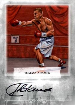 2011 Ringside Boxing Round Two - Autographs Silver #A-TA2 Tomasz Adamek Front