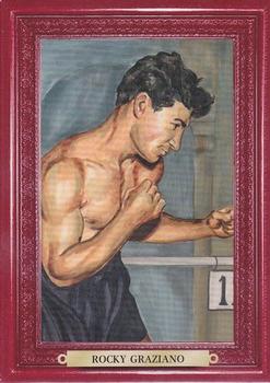 2011 Ringside Boxing Round Two - Turkey Red #153 Rocky Graziano Front