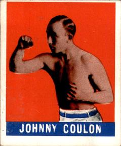 1948 Leaf Knock Out #78 Johnny Coulon Front
