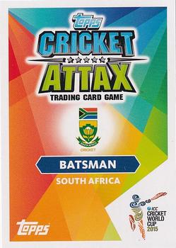 2015 Topps Cricket Attax ICC World Cup #97 JP Duminy Back