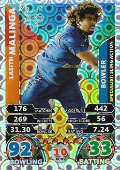 2015 Topps Cricket Attax ICC World Cup #183 Lasith Malinga Front