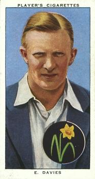 1938 Player's Cricketers #6 Emrys Davies Front