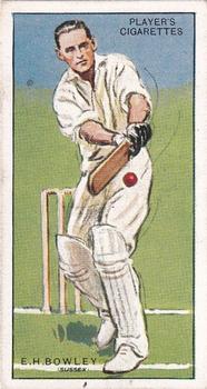 1930 Player's Cricketers #3 Ted Bowley Front