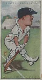 1926 Player's Cricketers (Caricatures by RIP) #29 Frank Mann Front