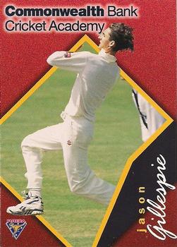 1995-96 Futera Cricket #57 Jason Gillespie Front