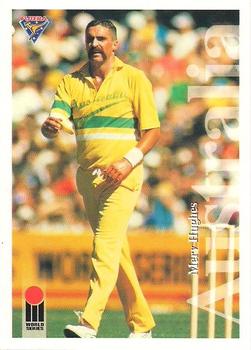 1994-95 Futera Cricket #37 Merv Hughes Front