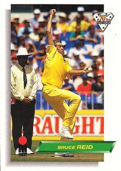 1993-94 Futera International Cricket #11 Bruce Reid Front
