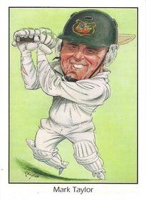 1994 Weet-Bix Australian Test Cricketers #1 Mark Taylor Front