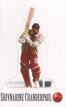 1996-97 Select Stickers - Stand-ups #33 Shivnarine Chanderpaul Front