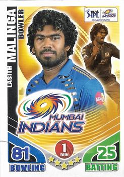2011 Topps Cricket Attax IPL #NNO Lasith Malinga Front