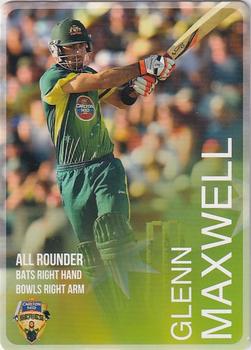 2014-15 Tap 'N' Play CA/BBL Cricket #005 Glenn Maxwell Front