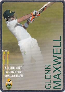 2014-15 Tap 'N' Play CA/BBL Cricket - Silver #052 Glenn Maxwell Front