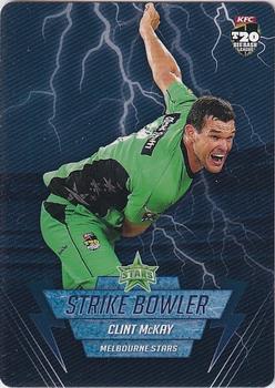 2014-15 Tap 'N' Play CA/BBL Cricket - Strike Bowler #SB21 Clint McKay Front