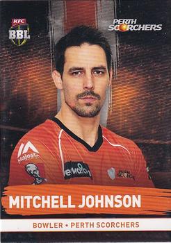 2016-17 Tap 'N' Play CA/BBL Cricket #155 Mitchell Johnson Front