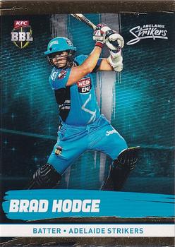 2016-17 Tap 'N' Play CA/BBL Cricket - Gold #068 Brad Hodge Front