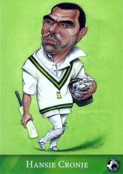 2013 Cow Corner Cricket Character Cards #NNO Hansie Cronje / Mohammad Amir Front