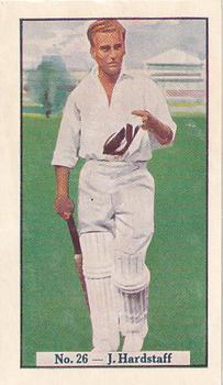 1938 Allen's Test Cricketers #26 Joseph Hardstaff Front