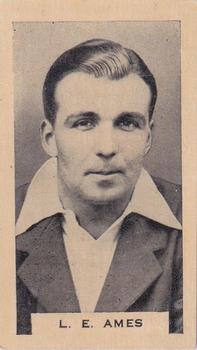1932 Godfrey Phillips Test Cricketers #2 Leslie Ames Front