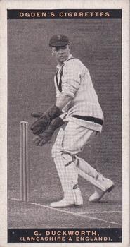 1928-29 Ogden's Australian Test Cricketers #NNO George Duckworth Front
