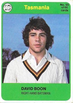 1978 Scanlens Cricket #55 David Boon Front