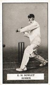 1926 Gallaher Cigarettes Famous Cricketers #29 Ted Bowley Front