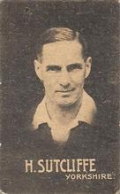 1932-33 Australian Licorice English Cricketers #NNO Herbert Sutcliffe Front