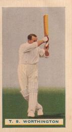 1936-37 Hoadley's Test Cricketers #30 Stan Worthington Front