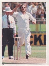 1982 Scanlens Cricket Stickers #16 Ian Botham Front