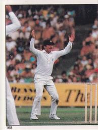 1982 Scanlens Cricket Stickers #168 Allan Border / Ian Botham Front