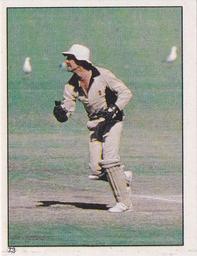 1983 Scanlens Cricket Stickers #73 Warren Lees Front