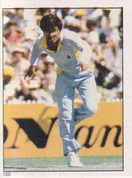 1983 Scanlens Cricket Stickers #100 Dilip Doshi Front