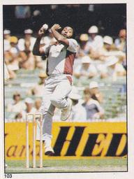1983 Scanlens Cricket Stickers #103 Andy Roberts Front