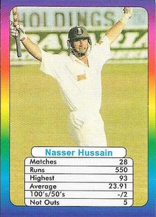 1999 Surana Top Trumps Supertop ODI Cricket Batsmen #NNO Nasser Hussain Front