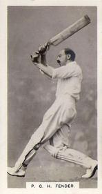 1929 Boys' Magazine Famous Cricketers Series #6 Percy Fender Front