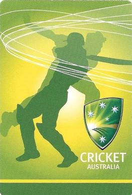 2004-05 Cricket Australia Wickets Cricket Game #NNO Justin Lee Langer Back
