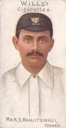 1901 Wills's Cricketer Series (Plain Backs) #21 K.S. Ranjitsinhji Front