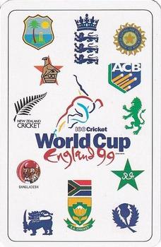 1999 ICC Cricket World Cup Australia #4♣ Ricky Ponting Back