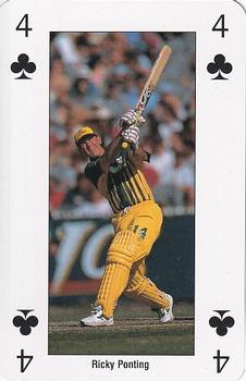 1999 ICC Cricket World Cup Australia #4♣ Ricky Ponting Front