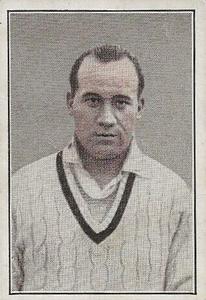 1936-37 Australian Licorice English & Australian Cricketers #9 Tom Worthington Front