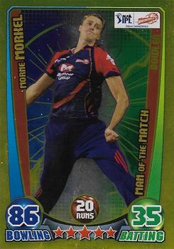 2012 Topps Cricket Attax IPL - Man of the Match #NNO Morne Morkel Front