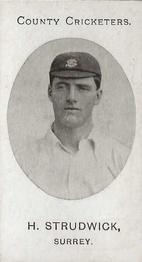 1908 Taddy & Co. County Cricketers Surrey #NNO Herbert Strudwick Front