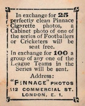1923-25 Godfrey Phillips Cricketers #47 Frank Mann Back